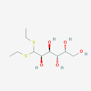 molecular formula C10H22O5S2 B2759167 D-Galactose diethyldithioacetal CAS No. 5463-33-2