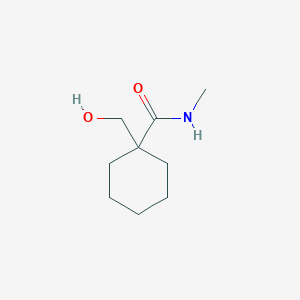 Cyclohexanecarboxamide, 1-(hydroxymethyl)-N-methyl-