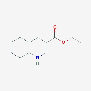 Ethyl 1,2,3,4,4a,5,6,7,8,8a-decahydroquinoline-3-carboxylate