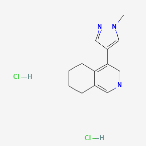 4-(1-methyl-1H-pyrazol-4-yl)-5,6,7,8-tetrahydroisoquinoline dihydrochloride