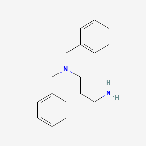 molecular formula C17H22N2 B2759344 (3-Aminopropyl)dibenzylamine CAS No. 10239-34-6; 107142-94-9