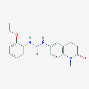 1-(2-Ethoxyphenyl)-3-(1-methyl-2-oxo-1,2,3,4-tetrahydroquinolin-6-yl)urea