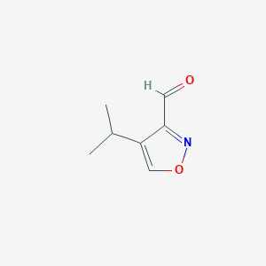 4-Propan-2-yl-1,2-oxazole-3-carbaldehyde