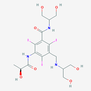 molecular formula C17H24I3N3O7 B2759366 C17H22I3N3O8 CAS No. 60208-45-9; 62883-00-5