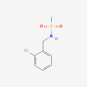 N-[(2-chlorophenyl)methyl]methanesulfonamide