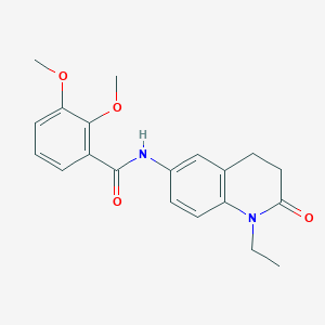 N-(1-ethyl-2-oxo-1,2,3,4-tetrahydroquinolin-6-yl)-2,3-dimethoxybenzamide
