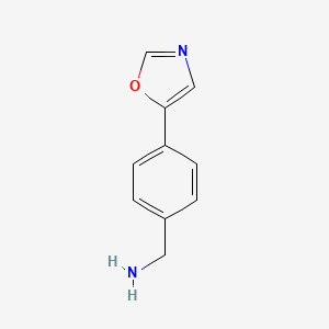 4-(5-Oxazolyl)benzylamine