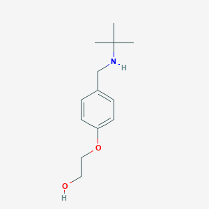 2-{4-[(Tert-butylamino)methyl]phenoxy}ethanol