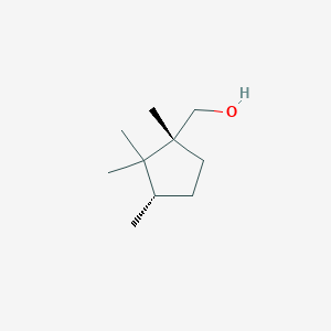 molecular formula C10H20O B2759633 [(1R,3S)-1,2,2,3-tetramethylcyclopentyl]methanol CAS No. 74458-65-4