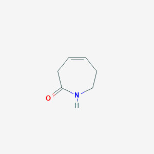 molecular formula C6H9NO B2759650 1,3,6,7-四氢-2H-氮杂环庚-2-酮 CAS No. 18761-61-0