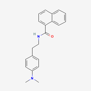 N-(4-(dimethylamino)phenethyl)-1-naphthamide