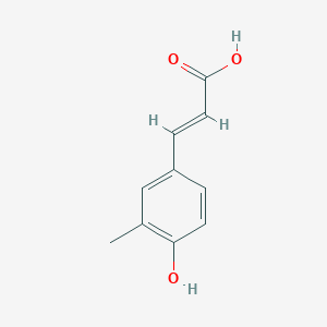 molecular formula C10H10O3 B2759706 4-Hydroxy-3-methylcinnamic acid CAS No. 19780-88-2