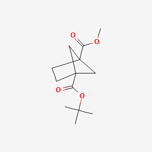 1-Tert-butyl 4-methyl bicyclo[2.1.1]hexane-1,4-dicarboxylate