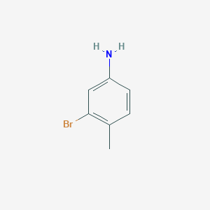 molecular formula C7H8BrN B027599 3-Bromo-4-methylaniline CAS No. 7745-91-7