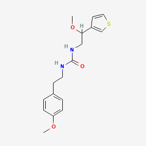 1-(2-Methoxy-2-(thiophen-3-yl)ethyl)-3-(4-methoxyphenethyl)urea