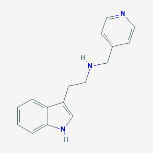 2-(1H-indol-3-yl)-N-(pyridin-4-ylmethyl)ethanamine