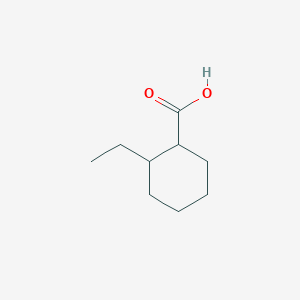 molecular formula C9H16O2 B2760104 2-Ethylcyclohexane-1-carboxylic acid CAS No. 90646-25-6
