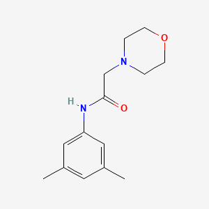 molecular formula C14H20N2O2 B2760190 N-(3,5-dimethylphenyl)-2-(morpholin-4-yl)acetamide CAS No. 329079-41-6