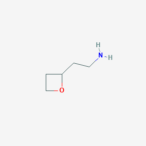 molecular formula C5H11NO B2760288 2-(噁唑环-2-基)乙胺 CAS No. 1536914-60-9