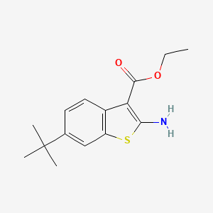 Ethyl 2-amino-6-tert-butyl-1-benzothiophene-3-carboxylate