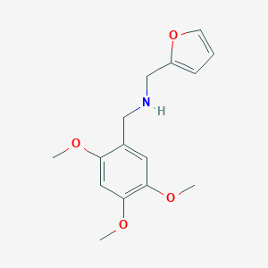 Furan-2-ylmethyl-(2,4,5-trimethoxy-benzyl)-amine