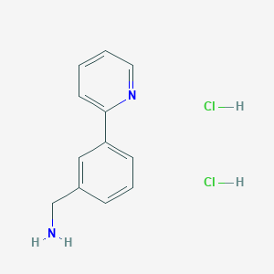 3-(2-Pyridinyl)benzenemethanamine 2HCl