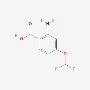 2-Amino-4-(difluoromethoxy)benzoic acid