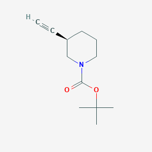 (R)-tert-butyl 3-ethynylpiperidine-1-carboxylate