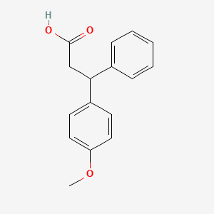 3-(4-Methoxyphenyl)-3-phenylpropanoic acid