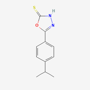 5-[4-(Propan-2-yl)phenyl]-1,3,4-oxadiazole-2-thiol