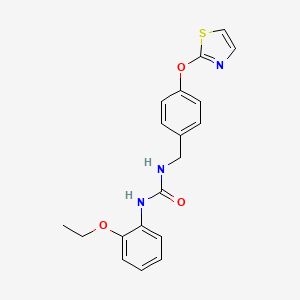 1-(2-Ethoxyphenyl)-3-(4-(thiazol-2-yloxy)benzyl)urea