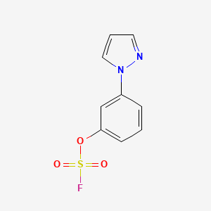 1-(3-Fluorosulfonyloxyphenyl)pyrazole