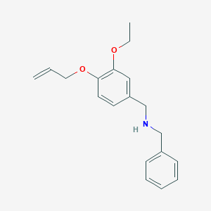N-[4-(allyloxy)-3-ethoxybenzyl]-N-benzylamine