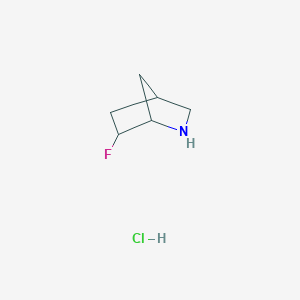 6-Fluoro-2-azabicyclo[2.2.1]heptane hydrochloride