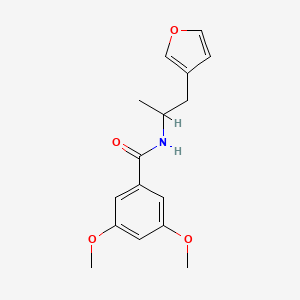 N-(1-(furan-3-yl)propan-2-yl)-3,5-dimethoxybenzamide