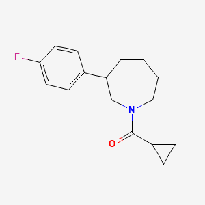 Cyclopropyl(3-(4-fluorophenyl)azepan-1-yl)methanone