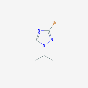 molecular formula C5H8BrN3 B2760623 3-Bromo-1-(propan-2-yl)-1H-1,2,4-triazole CAS No. 1823441-99-1