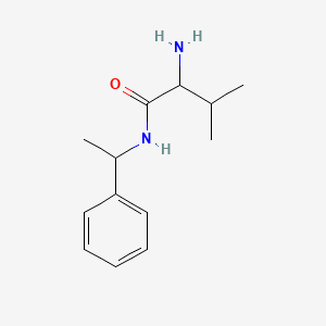 2-amino-3-methyl-N-(1-phenylethyl)butanamide