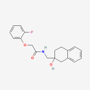 2-(2-fluorophenoxy)-N-((2-hydroxy-1,2,3,4-tetrahydronaphthalen-2-yl)methyl)acetamide