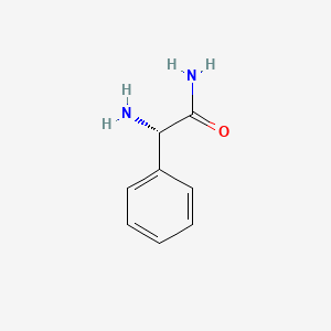 molecular formula C8H10N2O B2760852 (S)-2-amino-2-phenylacetamide CAS No. 60079-51-8; 6485-52-5; 6485-52-5