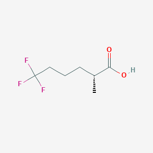 (2R)-6,6,6-Trifluoro-2-methylhexanoic acid