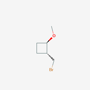 (1R,2R)-1-(Bromomethyl)-2-methoxycyclobutane