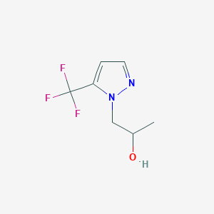 1-[5-(Trifluoromethyl)pyrazol-1-YL]propan-2-OL