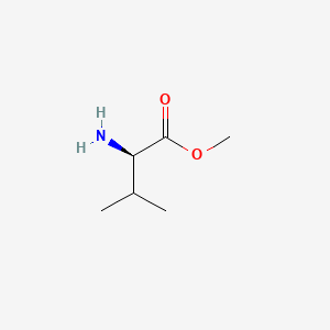 molecular formula C6H13NO2 B2760990 (R)-methyl 2-amino-3-methylbutanoate CAS No. 21685-47-2; 7146-15-8
