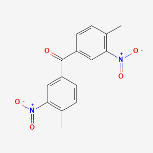 Bis(4-methyl-3-nitrophenyl)methanone