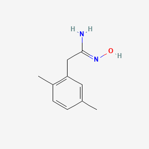 2-(2,5-dimethylphenyl)-N'-hydroxyethanimidamide