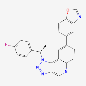 molecular formula C24H16FN5O B2760999 Clk1-IN-1 CAS No. 2123491-32-5