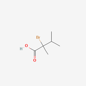 molecular formula C6H11BrO2 B2761059 2-Bromo-2,3-dimethylbutanoic acid CAS No. 106660-88-2