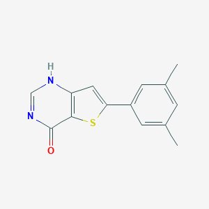 6-(3,5-dimethylphenyl)-1H-thieno[3,2-d]pyrimidin-4-one