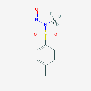 molecular formula C8H10N2O3S B027612 Diazald-N-methyl-13C-N-methyl-d3 CAS No. 102832-11-1